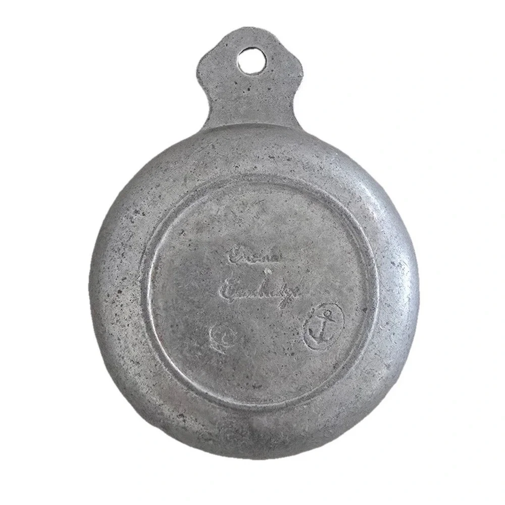 Vintage ONEIDA Cambridge Porringer Bowl 4oz Measuring‎ Pewter